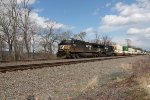 NS 4599 and 4778 with an intermodal train at Cove PA